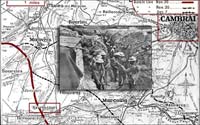 Map and trenches