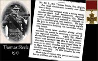 thomas Steele & victoria Cross