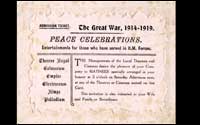 1919 peace celebrations Oldham