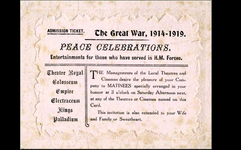 'THE GREAT WAR - HOW IT TOUCHED LIVES IN OLDHAM' (PART 2)