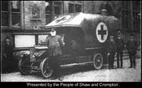 WW1 fund-raising - ambulances
