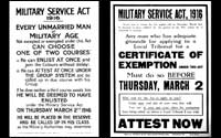 1916 the Military Service Act