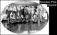 WW1 Convalescents at Boundary Park
