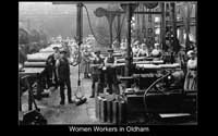 Women in the Workplace - Oldham engineering works