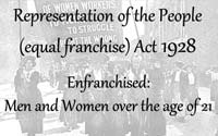 women's suffrage 1928