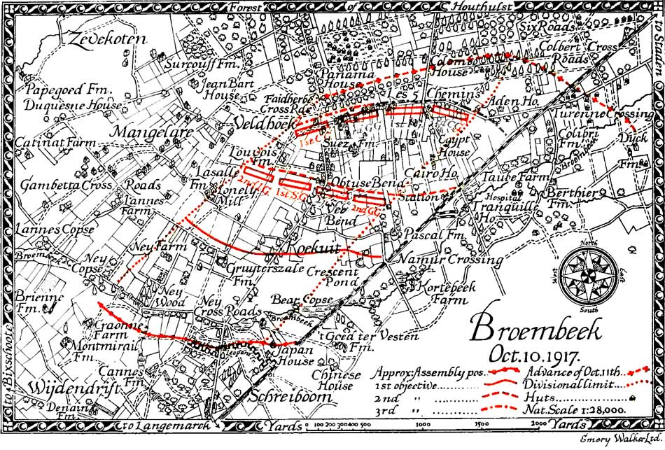 THE CROSSING OF THE BROEMBEEK (THE GUARDS DIVISION)