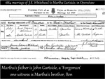 Gartside marriage 1884