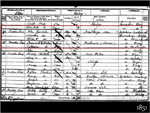 John Gartside 1851 census