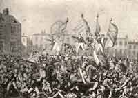 Monday 16th August, 1819 - The Peterloo Massacre in Manchester.