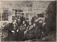 1884 photograph of Failsworth Veterans of Peterloo, at the 'Great Reform Demonstration'