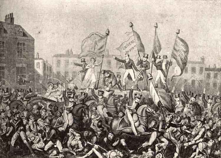 Sunday 16th August 2015 - The 196th Anniversary of the Peterloo Massacre.