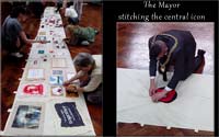 The Peterloo Commemoration Tapestry in the Friends' Meeting House