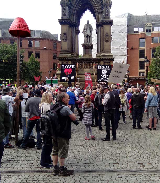 Sunday 14th August 2016 - The 197th Anniversary of the Peterloo Massacre.