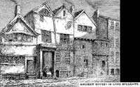 Long Millgate, Manchester crica 1800