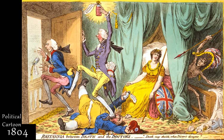 Politcal Cartoon from 1804