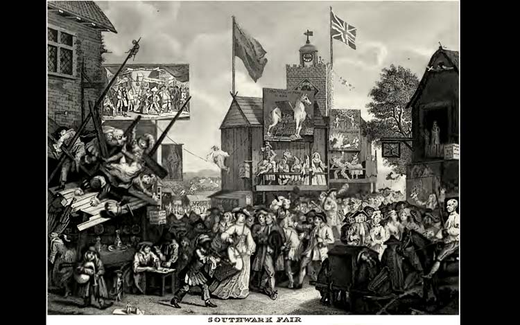 Southwark Fair by William Hogarth