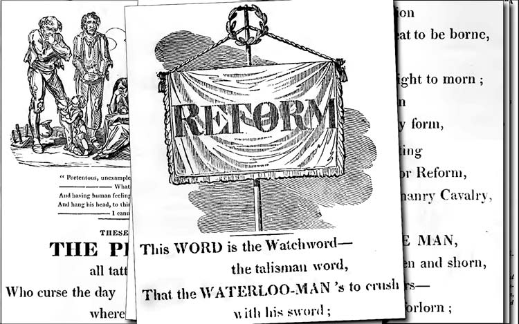 The 'Political House That Jack Built by William Hone and illustrated by George Cruikshank. - 'The WORD'