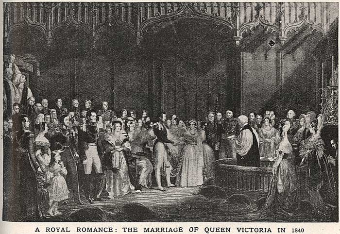 marriage of Queen victoria and Prince Albert
