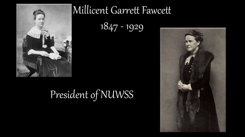 Suffragist Mrs. Millicent Garrett Fawcett