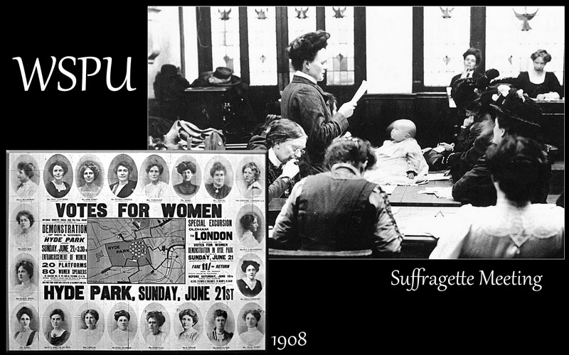 The Suffragette - womens' suffrage