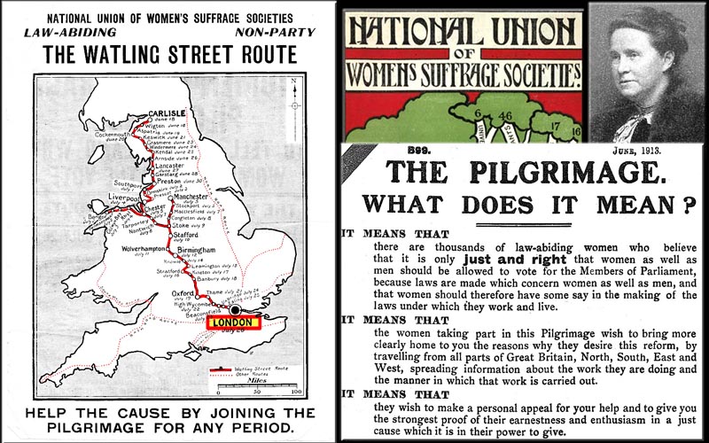 women's suffrage 1913 pilgrimage