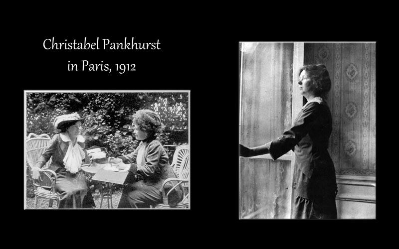 Christabel Pankhurst in Paris