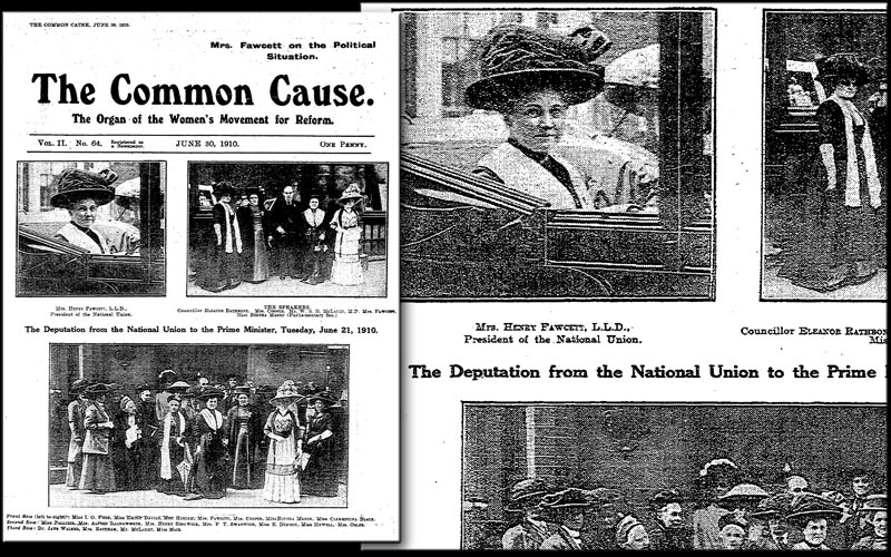The Common Cause - women's suffrage