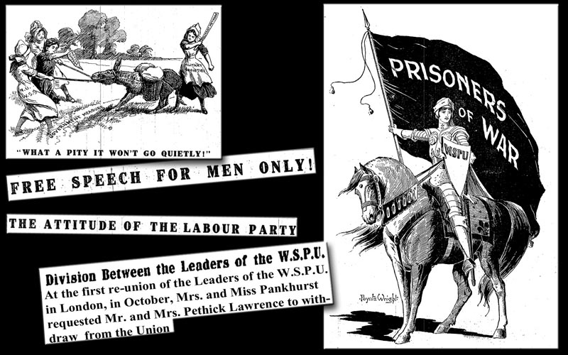 WSPU - women's suffrage