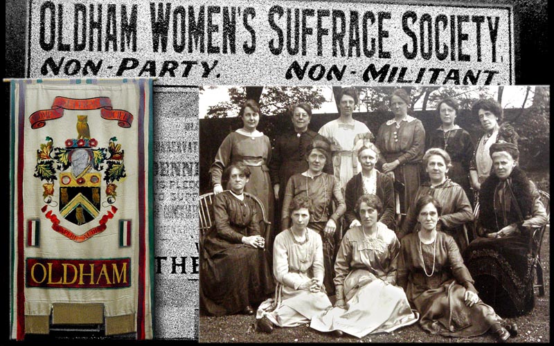 Oldham Women's suffrage Society - women's suffrage