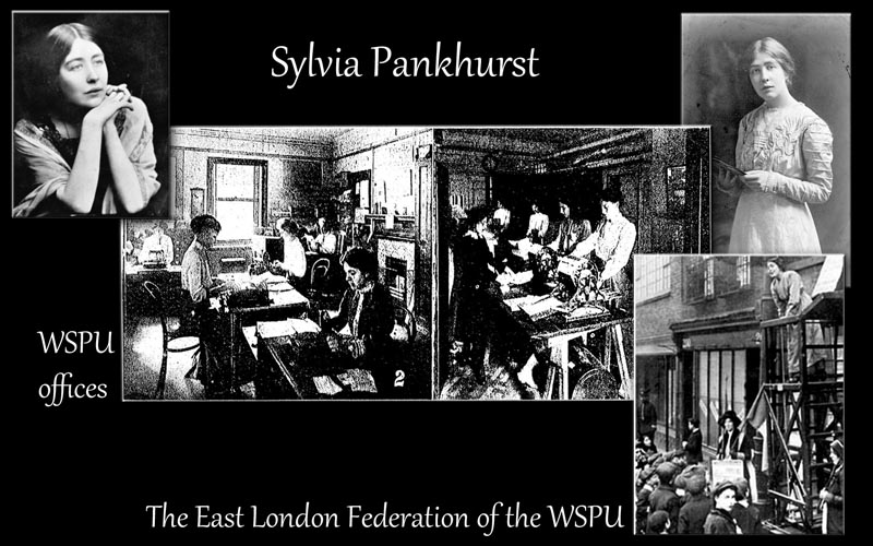 WSPU - women's suffrage - Sylvia Pankhurst