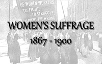 Women's suffrge 1867-1928