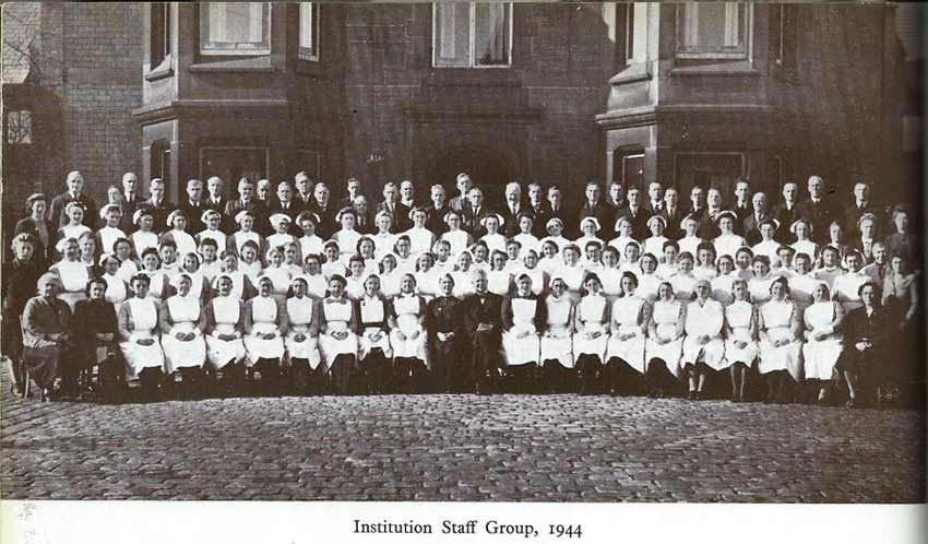 'OLDHAM CENTENARY : 1849 - 1949' - Institution Staff, 1944