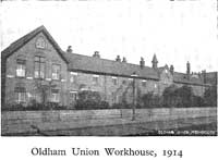OLDHAM UNION WORKHOUSE, 1914