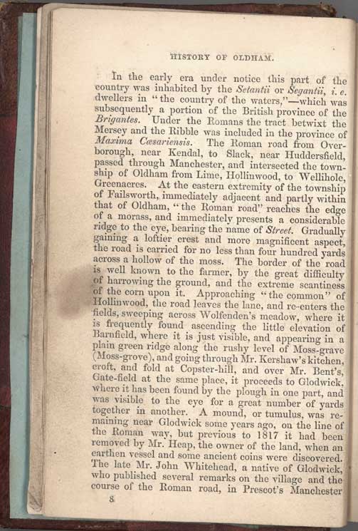 Historical Sketches of Oldham by Edwin Butterworth