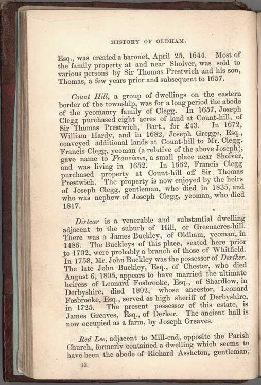 Historical Sketches of Oldham by Edwin Butterworth