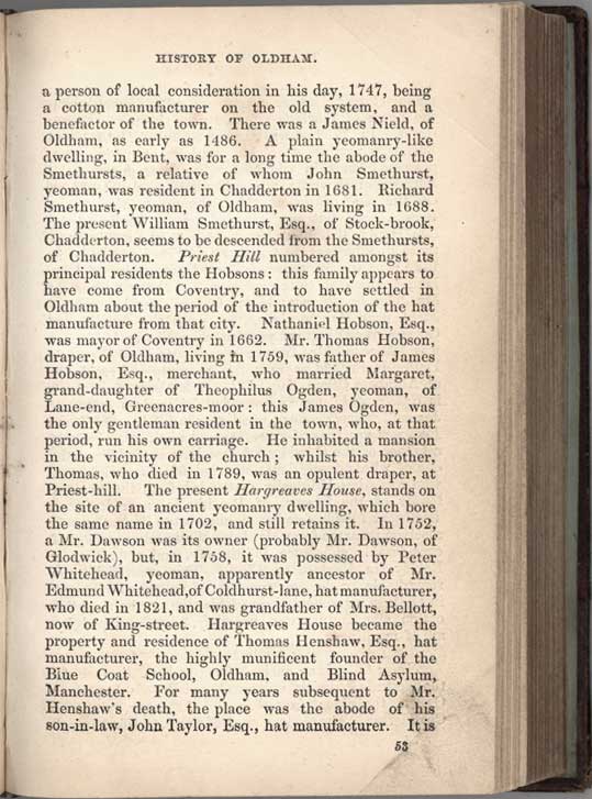 Historical Sketches of Oldham by Edwin Butterworth