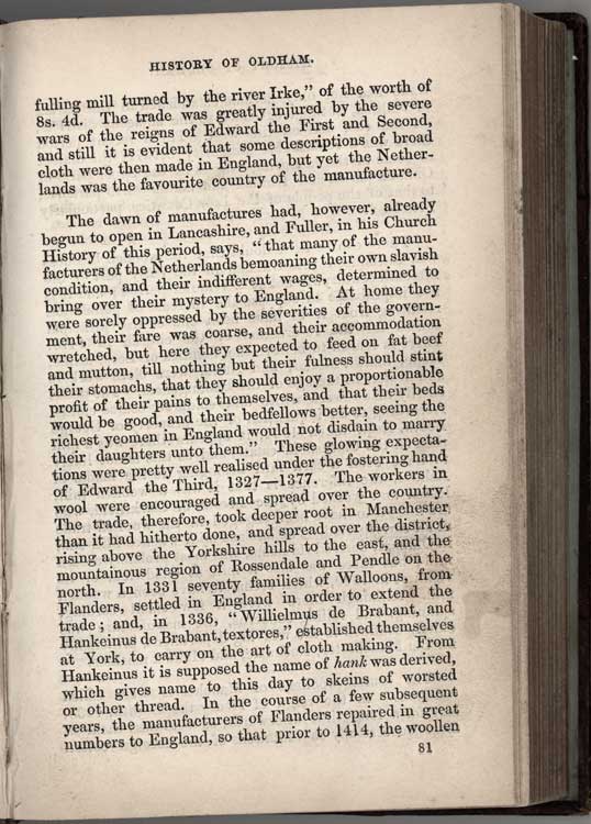 Historical Sketches of Oldham by Edwin Butterworth