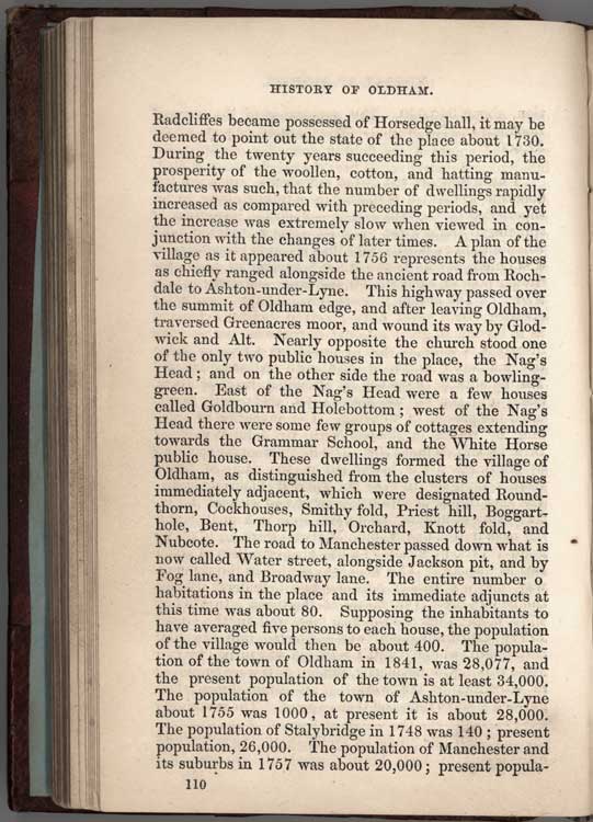 Historical Sketches of Oldham by Edwin Butterworth