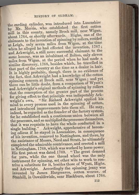 Historical Sketches of Oldham by Edwin Butterworth