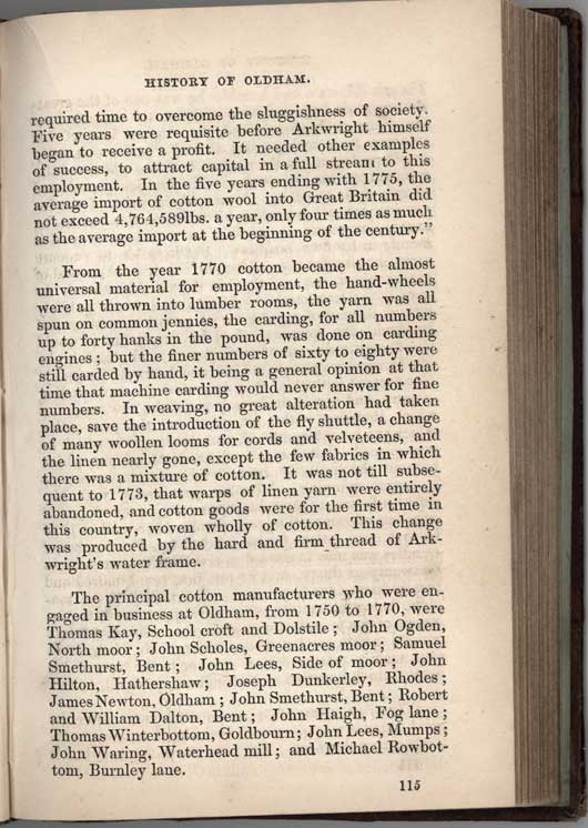 Historical Sketches of Oldham by Edwin Butterworth