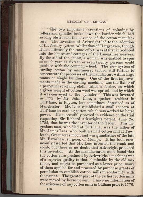 Historical Sketches of Oldham by Edwin Butterworth