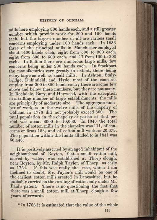 Historical Sketches of Oldham by Edwin Butterworth