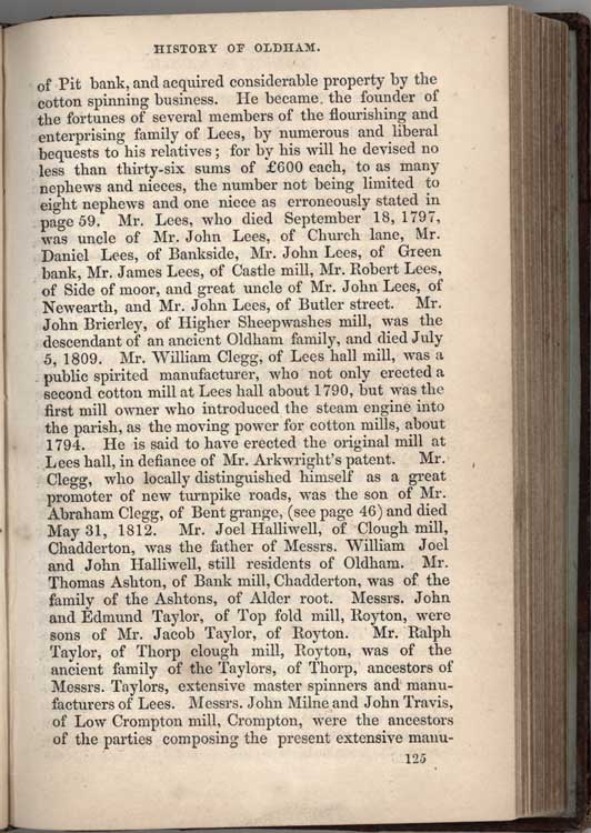 Historical Sketches of Oldham by Edwin Butterworth