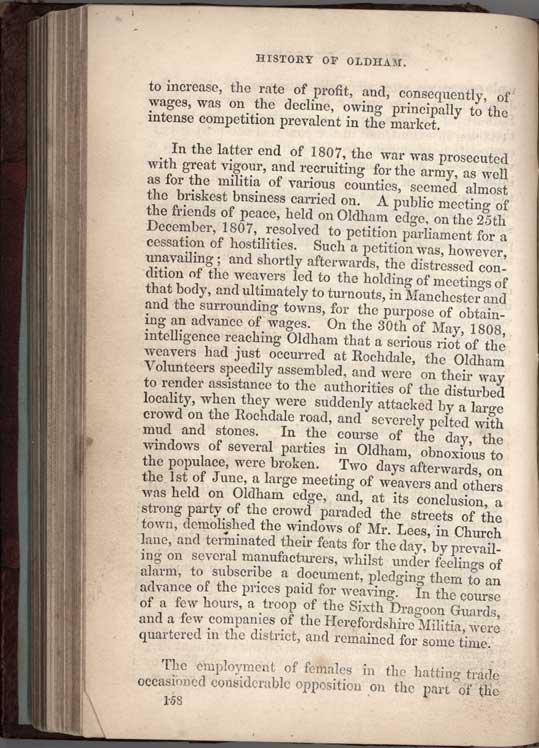 Historical Sketches of Oldham by Edwin Butterworth