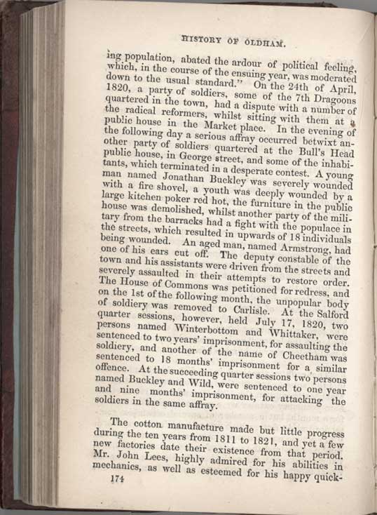 Historical Sketches of Oldham by Edwin Butterworth