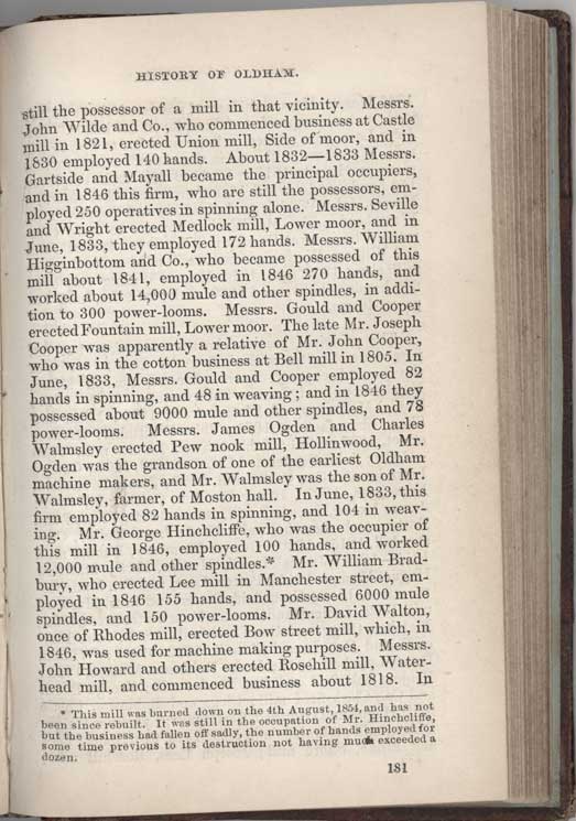 Historical Sketches of Oldham by Edwin Butterworth