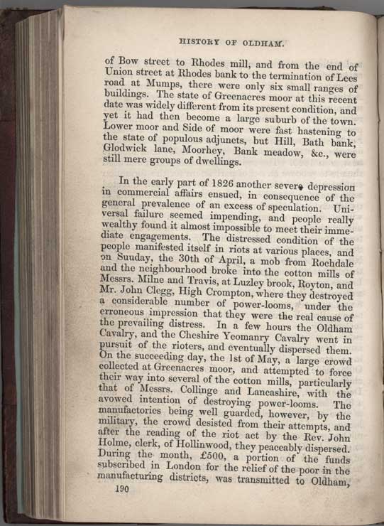 Historical Sketches of Oldham by Edwin Butterworth