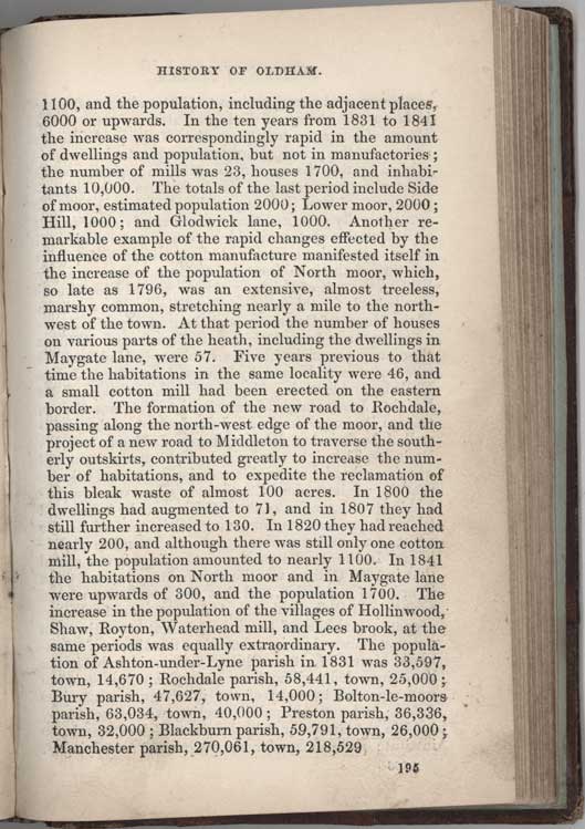 Historical Sketches of Oldham by Edwin Butterworth