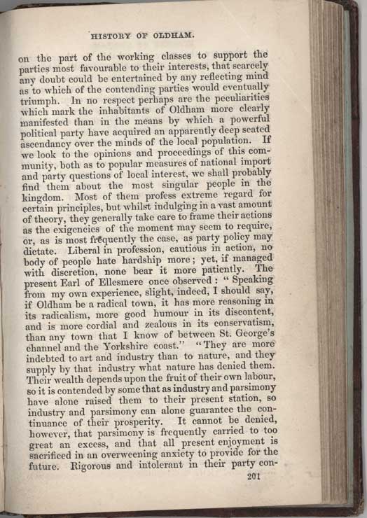 Historical Sketches of Oldham by Edwin Butterworth