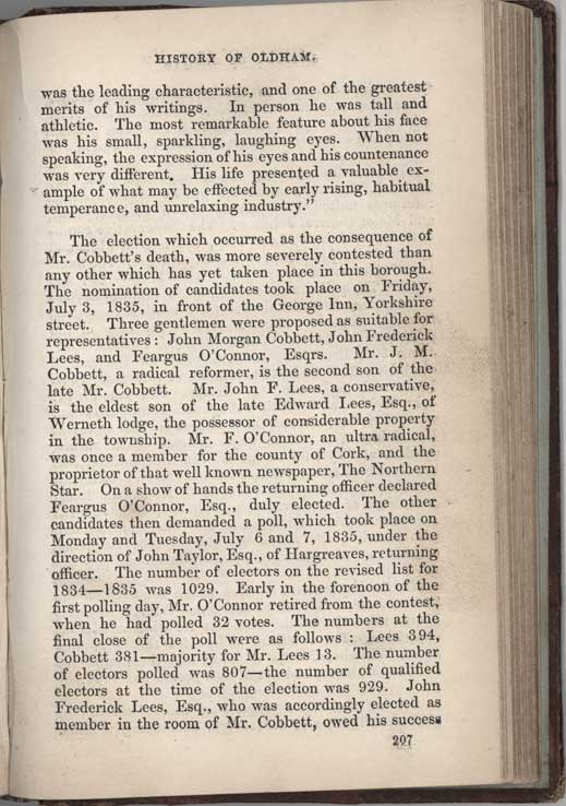 Historical Sketches of Oldham by Edwin Butterworth